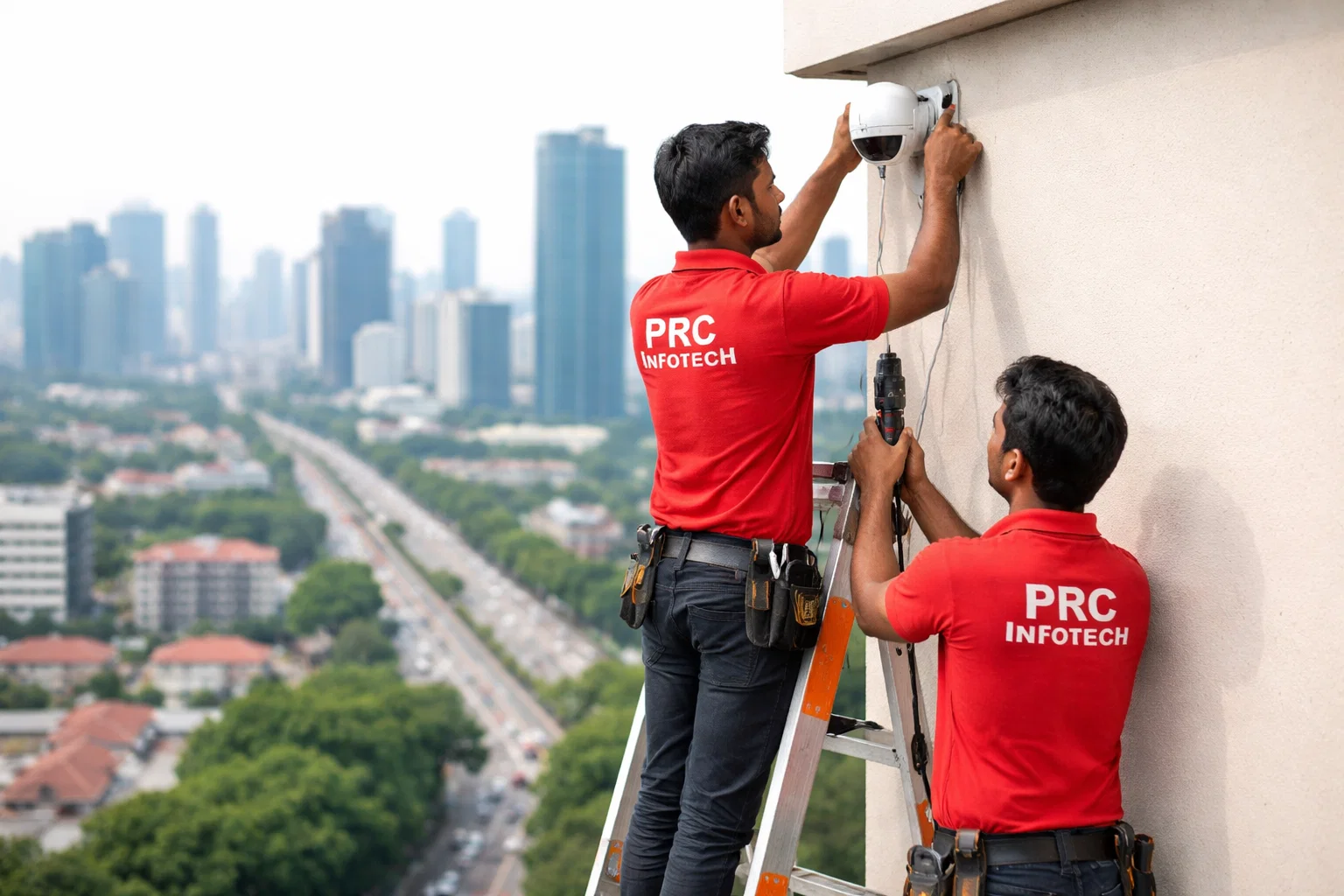 Faridabad CCTV Camera Installation Setup